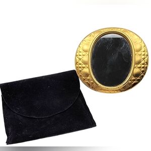 EUC Vintage Christian Dior Purse mirror with pouch